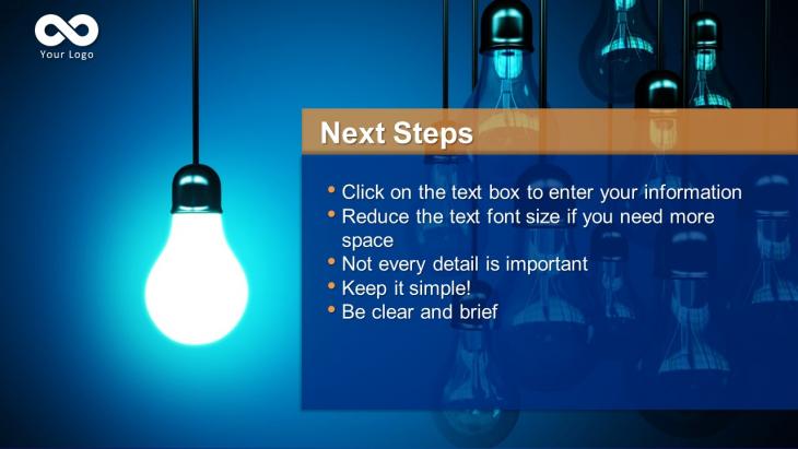 Generic Business PowerPoint Template | Slide in a Box
